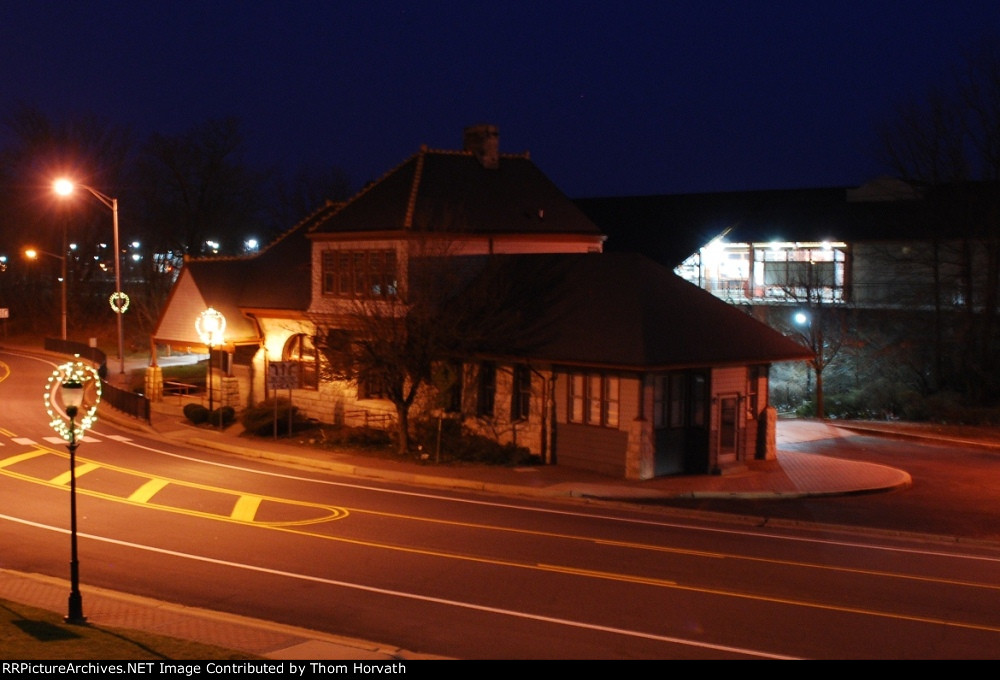 The ex-CNJ station was built in 1890 at a cost of $15,000